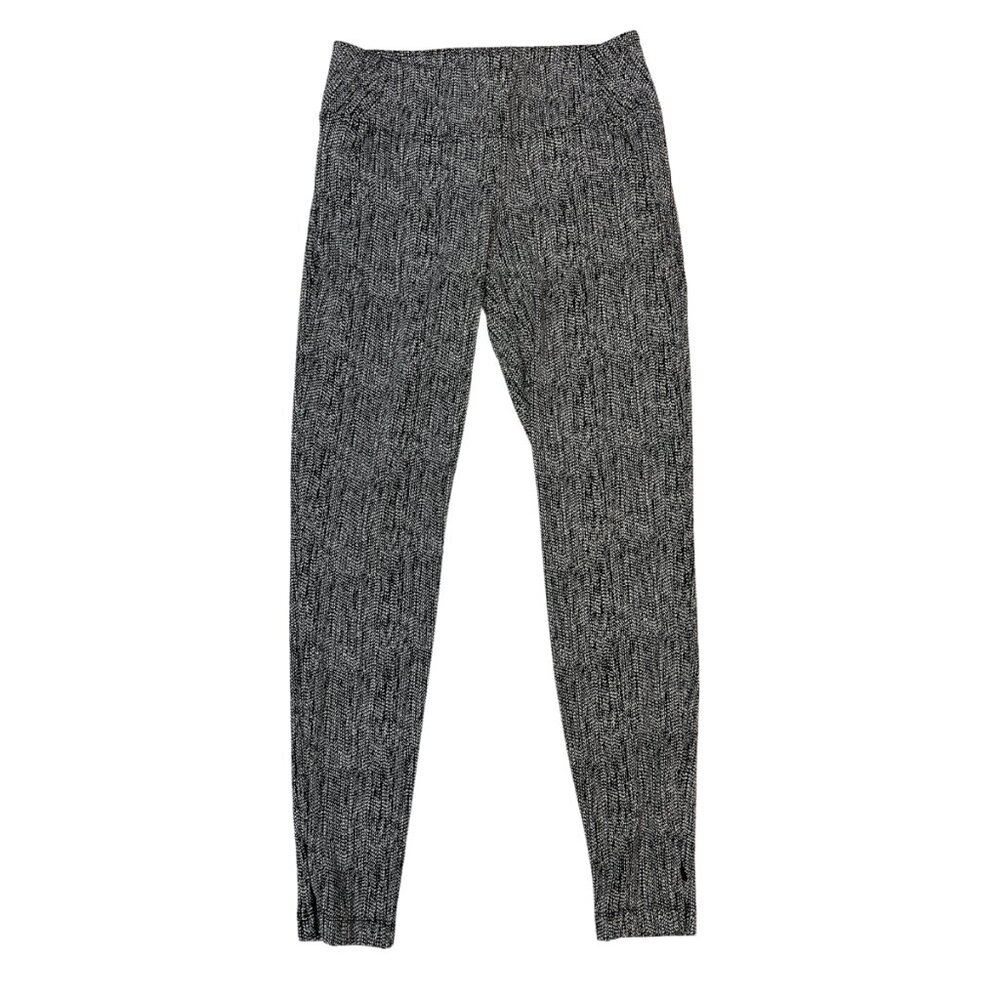 Athleta Delancey Herringbone Tight - Size S - Black/White